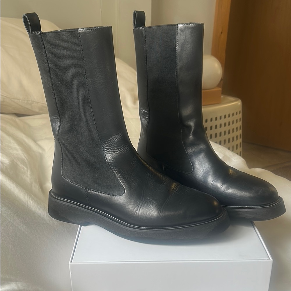 Pilcro Chelsea Leather Boots
